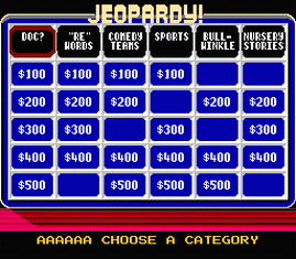 Jeopardy Junior Edition